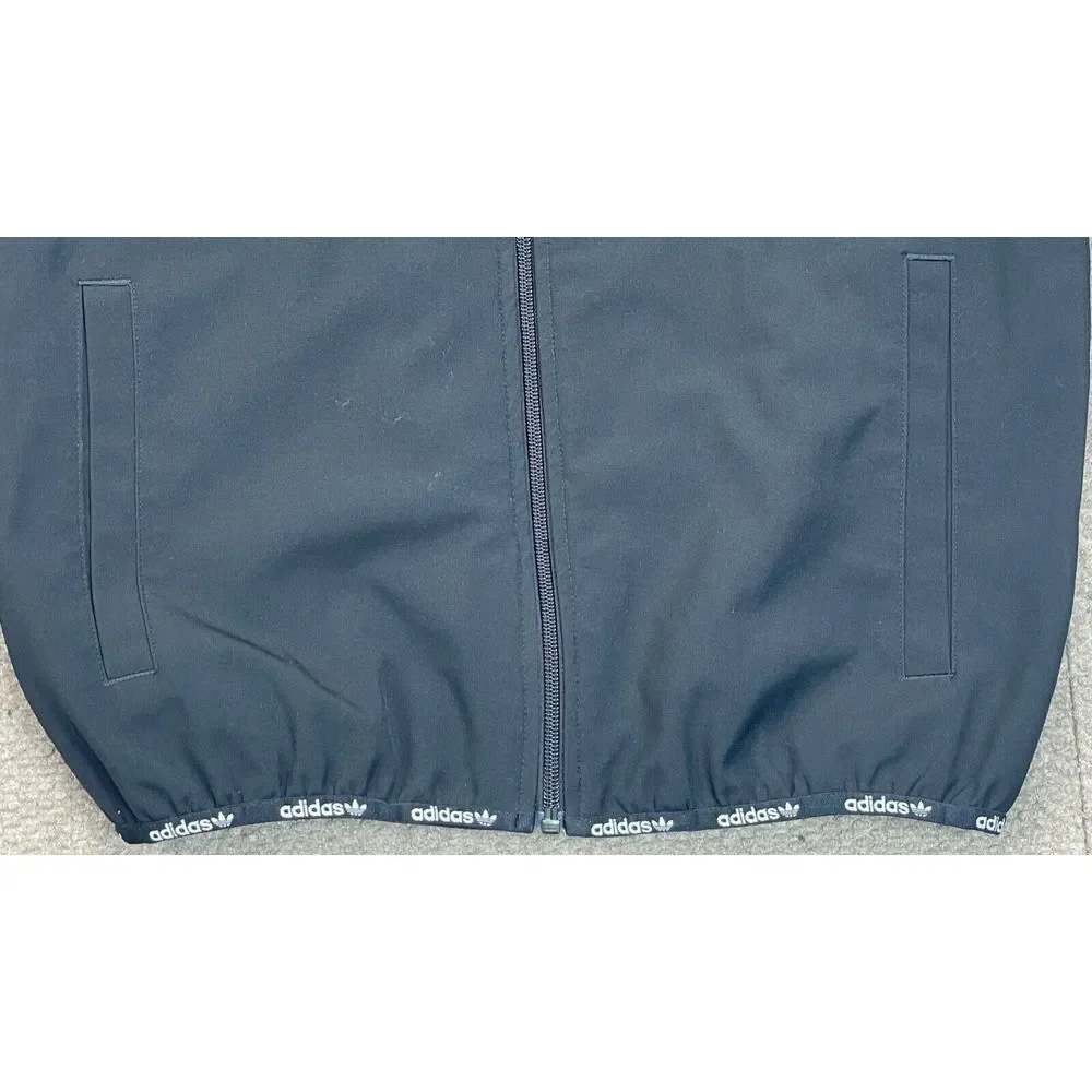 Adidas Men's Black‎ & White Long Sleeve Track Suit Jacket Size Medium
